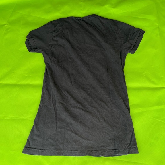 Small Y2K Tokio Hotel Band T Shirt Black Graphic Print Short Sleeve Women VTG - Picture 3 of 5